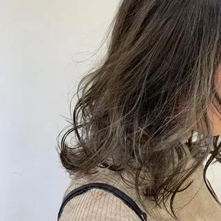 ミディアム カラー ヘアアレンジ 🍊mai🍊 似合わせスタイル🌿のヘアスタイル