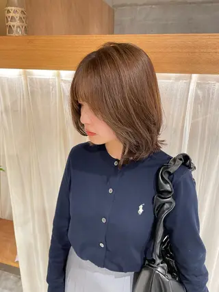 ミディアム カラー runru /muku.のヘアスタイル