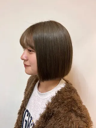 ミディアム カラー STORY／ MAOのヘアスタイル