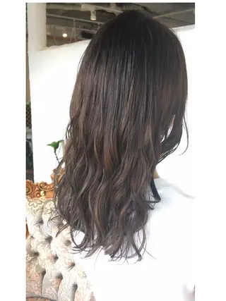 ロング カラー エグチ アキラのヘアスタイル