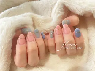 ネイル フルリール 【プライベートサロンのネイルデザイン