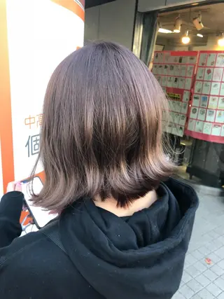 ミディアム カラー ヘアアレンジ ハイライト/髪質改善 ans/黒木 和大のヘアスタイル