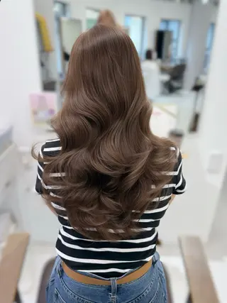 ロング カラー 韓国ヘア×髪質改善 /yoshikaのヘアスタイル