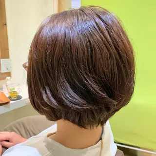 ショート パーマ ショート×カラー 🦊堀米早紀【荻窪】のヘアスタイル