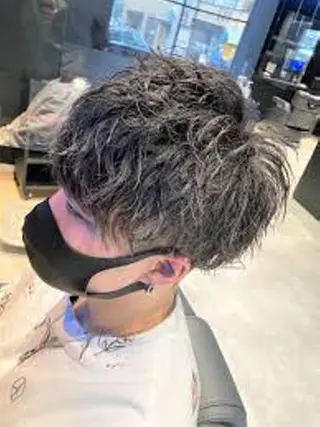 パーマ ヘアアレンジ 仲村 貢のヘアスタイル