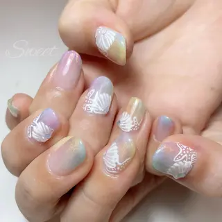 ネイル sweet 仲野陽子のネイルデザイン