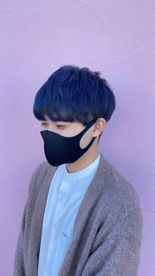 カラー メンズ ベージュ/透明感/ 桃子🎀のヘアスタイル