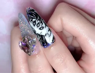 ネイル Spiky とうげ ふうかのネイルデザイン