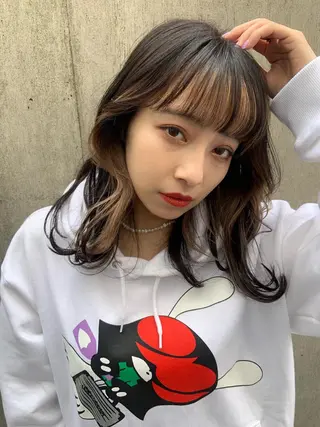 ミディアム 🤍透明感/韓国風 🤍サクラギヒトミのヘアスタイル