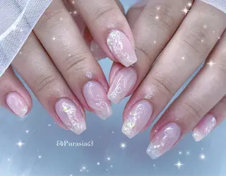 ネイル Purasia高橋✧ マグ/ワンホン/地雷のネイルデザイン