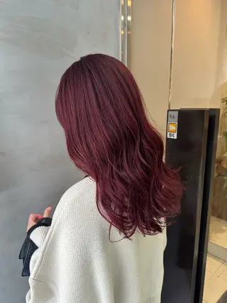 ロング カラー 似合わせカット/ 艶カラー/いらみなのヘアスタイル