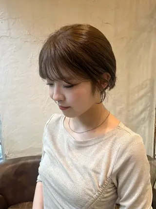 セミロング カラー rise /メンズカットのヘアスタイル