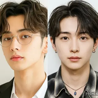 ショート カラー パーマ メンズ Gain KAKKY 名古屋/池下駅3分のヘアスタイル