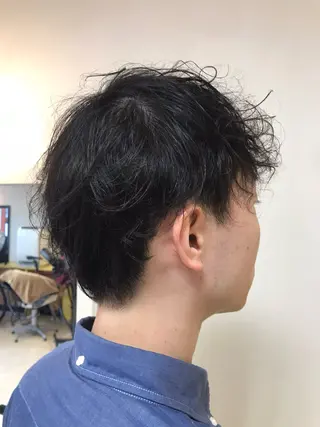 ショート パーマ メンズ 横田  尚登のヘアスタイル