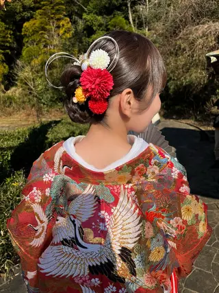 セミロング ❁ヘアメ❁ YUMI ❁ゆみ❁横浜桜木町のヘアスタイル