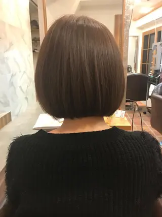 ショート カラー ACT仙川所属・みうら ミウラのヘアスタイル