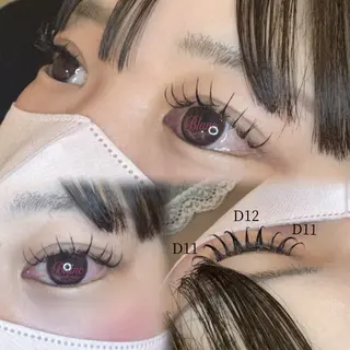 マツエク・マツパ Blanc 莉桜のマツエク・マツパデザイン