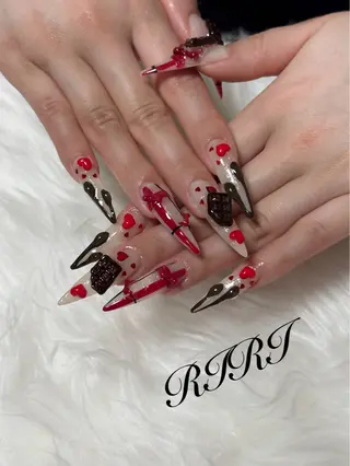 ネイル riri オーナーのネイルデザイン