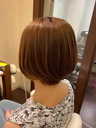 ショート 艶ｶﾗｰ｜ｽﾄﾚｰﾄ 🍟yuki🍟のヘアスタイル