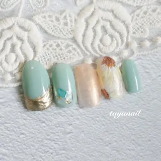 ネイル ネイルサロン・ネイルスクール　たゆnail所属・ネイルサロン 【たゆnail】のネイルデザイン