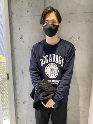 メンズ YinYang所属・川﨑 章弘のヘアスタイル