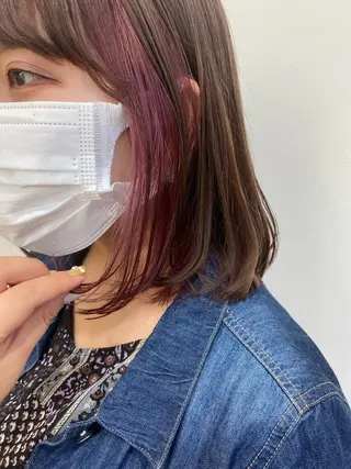 カラー 駅チカ【ali'i】 アリイ花崎友美☘のヘアスタイル