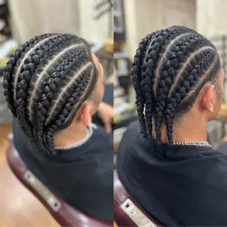 メンズ LINOA鵠沼海岸所属・コーンロウ/ブレイズ 🪮✨SHOKOのヘアスタイル