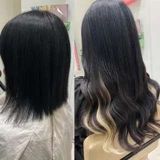 ロング 新宿/韓国ヘア 中明度カラー/かやのヘアスタイル