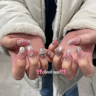 ネイル 🫧飛山琉桜/二条 ネイルアート/束感のマツエク・マツパデザイン