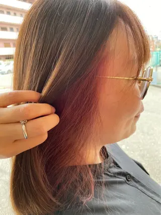 カラー hair&make shalom所属・shalom Harunaのヘアスタイル