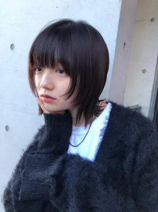 ミディアム カラー トレンドヘア🌿 chinariのヘアスタイル