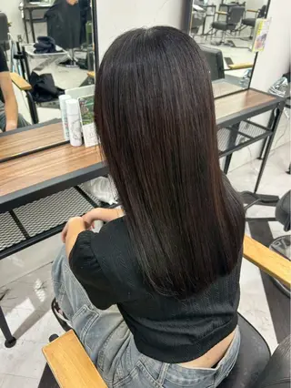 ロング カラー himari💜 暖色カラー/レイヤーのヘアスタイル