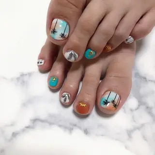 ネイル 🌞💜 KAORI 🌴のネイルデザイン