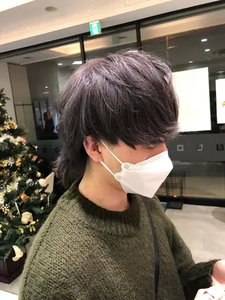 カラー メンズ 渕向 克海のヘアスタイル