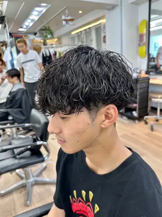 ショート パーマ メンズ 🌈新田 みどり🌈のヘアスタイル