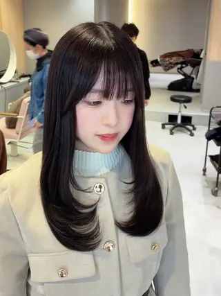 小顔×韓国レイヤー/ 骨格診断/Rikuのヘアスタイル