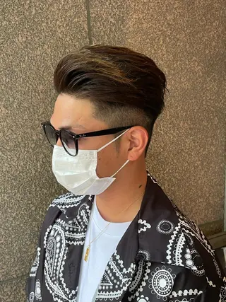 メンズ Le'a所属・渋谷/フェード/ 國分 翔のヘアスタイル