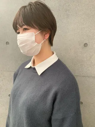 ショート カラー sakoda shunkiのヘアスタイル