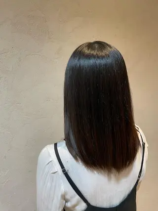 ミディアム ueki ayaneのヘアスタイル