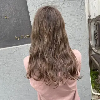 ロング カラー 🫧🍋ダブルカラー 🍋mizuhoのヘアスタイル