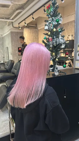 ロング カラー TIDEHAIR SHOBUのヘアスタイル