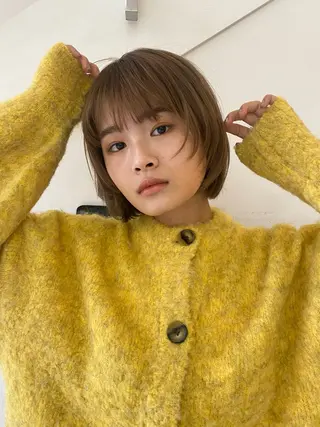 ショート 平井 沙奈のヘアスタイル