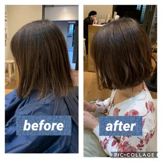 ミディアム ☆髪質改善特化☆ newi梅田　コウキのヘアスタイル