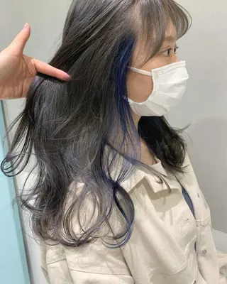 ロング カラー minami🪷 暖色カラーのヘアスタイル