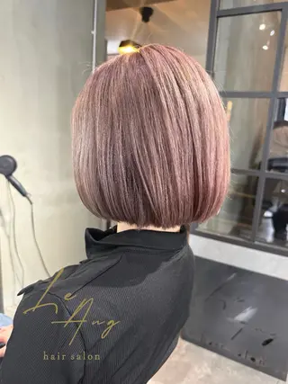 ショート カラー LeAng所属・佐伯 桃のヘアスタイル