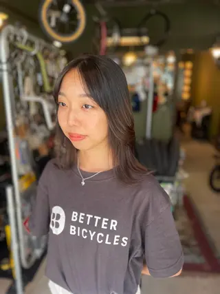 ミディアム ヘアアレンジ PATH-hair. storeのヘアスタイル