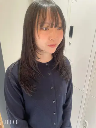 セミロング 【ヘアケア特化型】 ネウィ京橋 juriのヘアスタイル