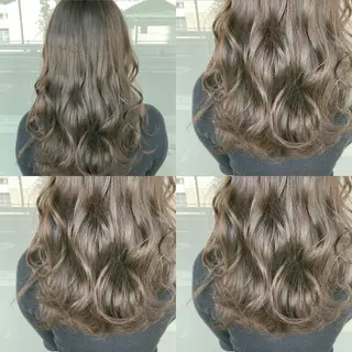 ロング カラー ヘアアレンジ HAIRSALONLOOP所属・川上 麻梨阿のヘアスタイル