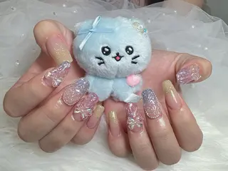 ネイル 【Eclat ｴｸﾗ】nail＆beauty所属・Eclat〔ｴｸﾗ〕 MOEKA𝜗𝜚*のネイルデザイン