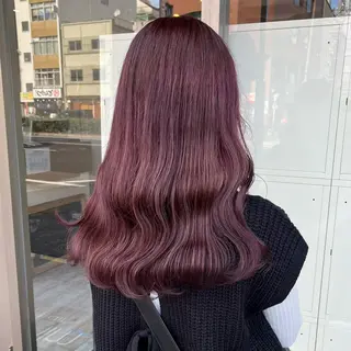 ロング カラー あ あのヘアスタイル